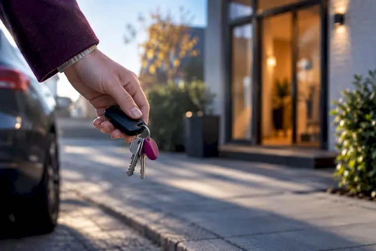 Autosleutel bij een woning en een hypotheekkeuze